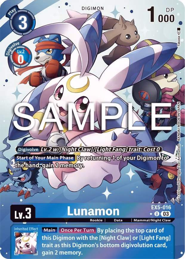 Lunamon (Alternate Art) trading card